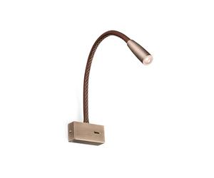 Faro Barcelona 62704 - LEAD Lampe applique lecteur bronze