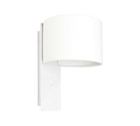 Faro Fold - Applique murale blanche avec abat-jour E27