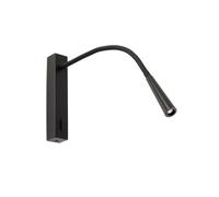 Faro Barcelona 64319 - FLIN Lampe applique lecteur noir