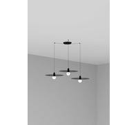 Faro Barcelona 68145-3L - PLAT 3L Lampe suspension noire