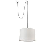 Faro Barcelona Lampe suspension CONGA 68604-55 beige avec fiche