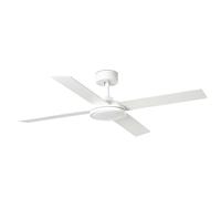 FARO BARCELONA Ventilateur SAINT L blanc led télécommande temporisateur fonction inverse phare