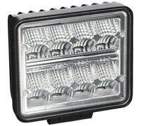 FARO DE TRABAJO DE 16 LEDS 24W CUADRADO LUZ DISPERSA