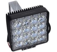FARO DE TRABAJO DE 16 LEDS 48W CUADRADO LUZ DISPERSA