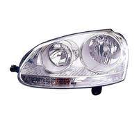 Faro Projecteur Avant Droit Chromé - DX - Pour Volkswagen Jetta 05->10