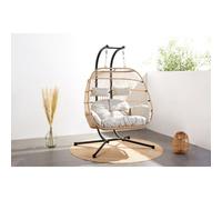 Concept Usine Fauteuil suspendu Faro 2 places effet rotin