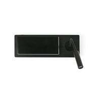 Faro Applique MOOD avec liseuse Noir 3000K