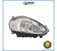 Faro Projecteur Antérieur Droit Parabole Chromée - DX - Pour Fiat Punto Evo 09