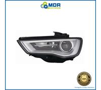 Faro Projecteur Antérieur Gauche - Parabole Noire - SX - Pour Audi A3 2012->2016