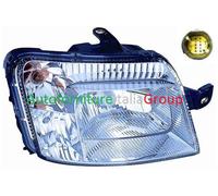Faro Projecteur Avant Droit Attaque Jaune Réglage El Pour Fiat Panda 03>09