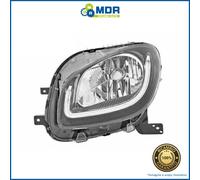 Faro Projecteur Avant Gauche Parabole Noire LED - SX - SMART Fortwo 14->