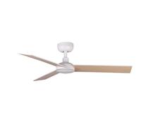 Faro Barcelona – Ventilateur de plafond – RUDDER – CC blanc et frêne – 6 vitesses