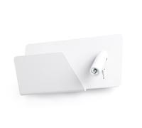 Faro SUAU Applique Murale Avec USB Gauche Blanc Mat