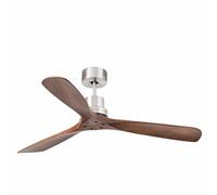 FARO Ventilateur de plafond nickel mat Ø 132 cm, modèle LANTAU DC
