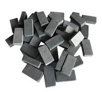 Faroby 200 pièces Briques Miniatures, Briques Miniatures pour Maison de poupée 1/16 échelle réaliste Bricolage Petit modèle de Brique pour Mini Jardin Paysage