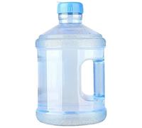 Faroby Bouteille d'eau de 1 gallon, carafe d'eau de camping 3 L avec poignée, carafe portable réutilisable pour les sports plein air, la salle sport, la maison et les voyages - Bleu