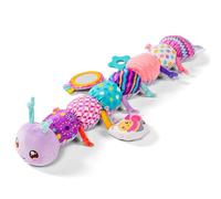 Faroby Caterpillar Baby Toy 20.9 Musical avec Miroir froissé hochet Corde à Tirer Doux Ventre Temps