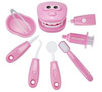 Faroby Ensemble de Jeu de Dentiste pour Enfants, Ensemble Jeu Dentiste simulé pour Tout-Petits, Kit médecin pour Enfants Lisse et sûr pour garçons et Filles âgés 4 Ans Plus