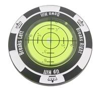 Faroby Lecteur de Vert de Golf avec Clip magnétique, marqueurs Balle Double Face Haute précision, Aide à l'entraînement