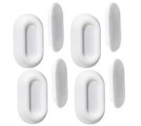 Faroby Support Mural magnétique en Silicone pour télécommande, 4 pièces, 1x1.7x0.4 Pouces, avec adhésif Fort, pour télécommande TV et Maison