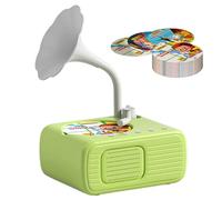 Faroby Tourne-Disque pour Tout-Petits, phonographe sensoriel éducatif Rechargeable, Lecteur de Musique