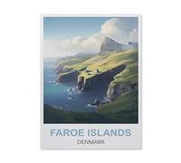 Faroe Islands Denmark，Jigsaw Puzzles for Adults 1500 Piece, Classic Puzzle Teens Boys Girls Puzzles Sturdy Tight Fitting Pieces,Letters on Back for Ideal Challenging and Gift（57x87cm）-ES12