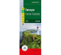 Faroe islands - Echelle 1 : 90 000 - Collectif - Freytag Et Brendt - Atlas / carte