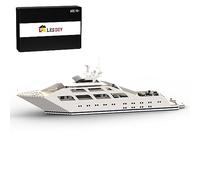 Farox MOC-69299 Kit de modélisation de bateau de croisière technique pour adultes - 6312 pièces - Grands blocs de serrage - Jouet compatible avec bateau Lego