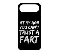 Fart Humour À Mon âge, on ne Peut Pas se Fier à Un Pet Funny Fart Coque pour iPhone Air