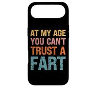 Fart Present - À Mon âge, on ne Peut Pas se Fier à Un Pet - Funny Fart Coque pour iPhone Air