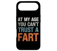 Fart Present - À Mon âge, on ne Peut Pas se Fier à Un Pet - Funny Fart Coque pour iPhone Air