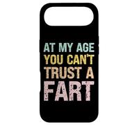 Fart Present - À Mon âge, on ne Peut Pas se Fier à Un Pet - Funny Fart Coque pour iPhone Air