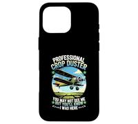 Fart Professional Crop Duster Farter, Vous ne me verrez Peut-être Pas Coque pour iPhone 16 Pro Max