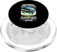 Fart Professional Crop Duster Farter, Vous ne me verrez Peut-être Pas PopSockets PopGrip pour MagSafe