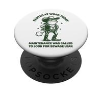 Farted at Work Today Maintenance Was Called PopSockets PopGrip Adhésif