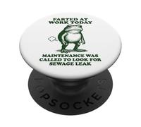 Farted at Work Today Maintenance Was Called PopSockets PopGrip Adhésif