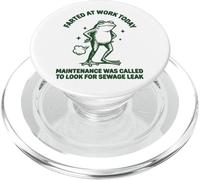 Farted at Work Today Maintenance Was Called PopSockets PopGrip pour MagSafe