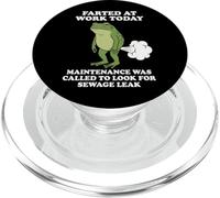 Farted at Work Today Maintenance Was Called PopSockets PopGrip pour MagSafe