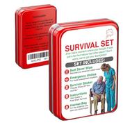 Farting Survival for Kids Kit de Survie Amusant Shárt, Coffret Cadeau avec lingettes pour Les Fesses et sous-vêtements | Kits de farces hilarantes pour Fournitures de fête