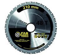 Fartools 113823 Lame Diamètre 210 mm Noir