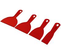 Fartools 4 Couteaux à enduire, Rouge