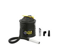 Fartools APG 15 Vide cendres à decolmatage 1000W, spécial poêles à granulés, cuve en métal 15L, 4 embouts inclus, tuyau 1m de.35mm, fonction souffleur, poignée de transport