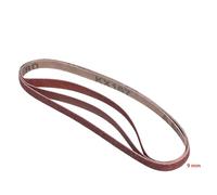 Bandes abrasives 13 x 457 mm Grain 2x40, 2x80, 2x120- Lot de 6