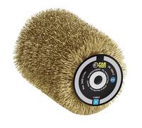 Far Tools Brosse fil laitonné Jaune