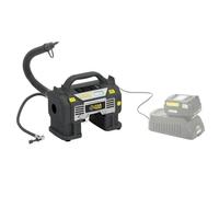 Fartools XF-COMP Gonfleur/Compresseur sans fil 18V, pression max 11bar, prise allume cigare, nombreux accessoires. Vendu sans batterie