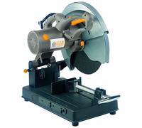 Fartools One Tronçonneuse métal 2000W, disque de Ø355mm étau serrage rapide, vitesse rotation 3000tr/min, capacité coupe 90°=50x230mm&45°=10x130mm