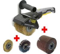 Fartools Pack Rex120C Renovateur Exterieur + Brosse Metallique De Precision + Brosse Nylon Abrasif De Precision