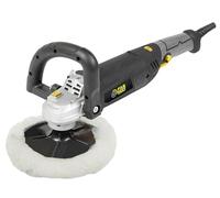 Fartools Polisseuse/lustreuse 1500W Ø180mm, vitesse 0-3200tr/min, poignée orientable +/- 90° et ergonomique, mallette + bonnette + éponge