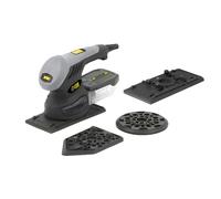 Fartools Ponçeuse 3 fonctions (vibrante/orbitale/delta) 260W avec filtre cartouche, oscillation variable 0-14000tr/min, fixation autoagrippante