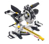 Fartools - Scie à Onglet Radiale 254mm Multi-matériaux (2 Vitesses) 2000w, Visée Laser